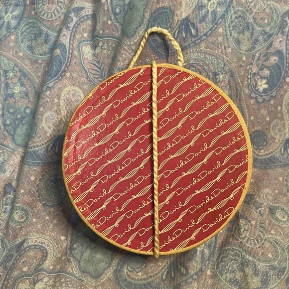 David& David Brown Fur Pillbox, Hat With Bows, Vintage Women's - Picture 8 of 10